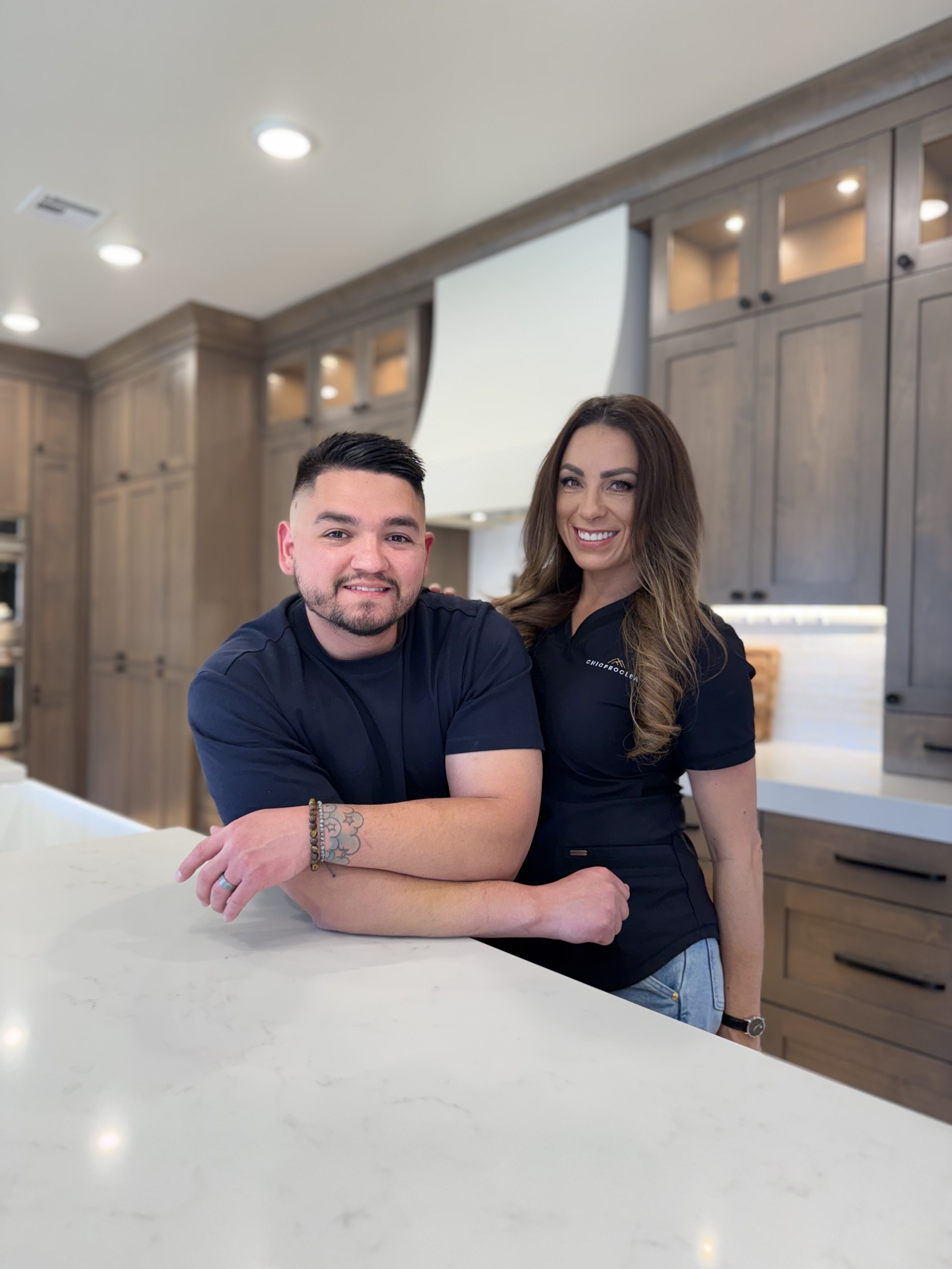 Joanna and Carlos — co-founders of ChicProClean